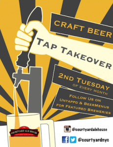 Craft Beer Tap Takeover at Courtyard - Website